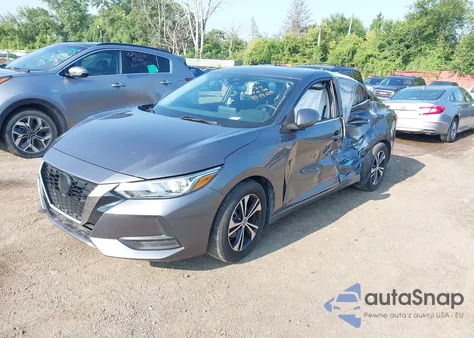 2021 Nissan Sentra Sv Xtronic Cvt z USA, uszkodzony, nr VIN 3N1AB8CV4MY311174